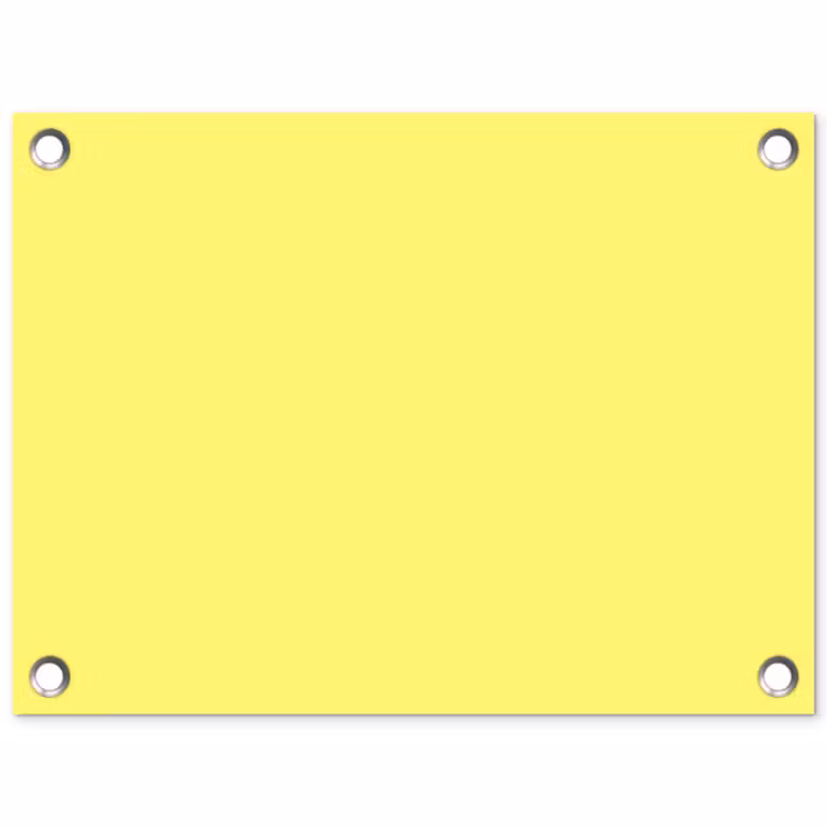 Buttery - Beige - Geel tuinposter los doek klein 239 -3d