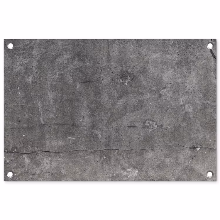 Beton - Muur - Cement tuinposter los doek klein -3d
