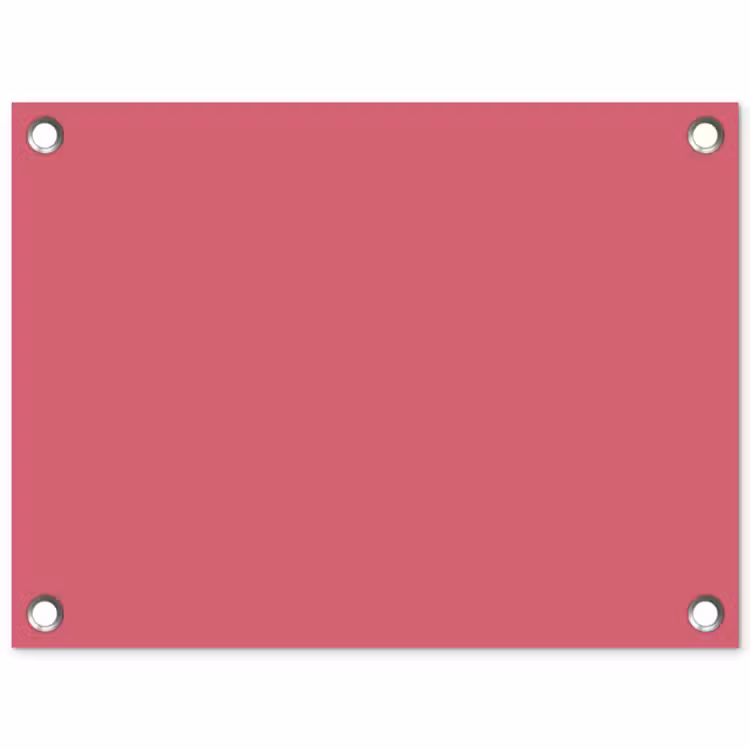 Crimson - Rose - Roze tuinposter los doek klein 239 -3d
