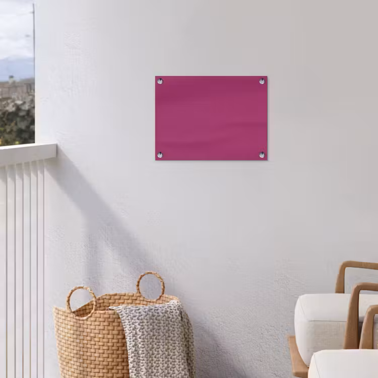 Deep - Magenta - Paars tuinposter los doek klein 239 -sfeer8