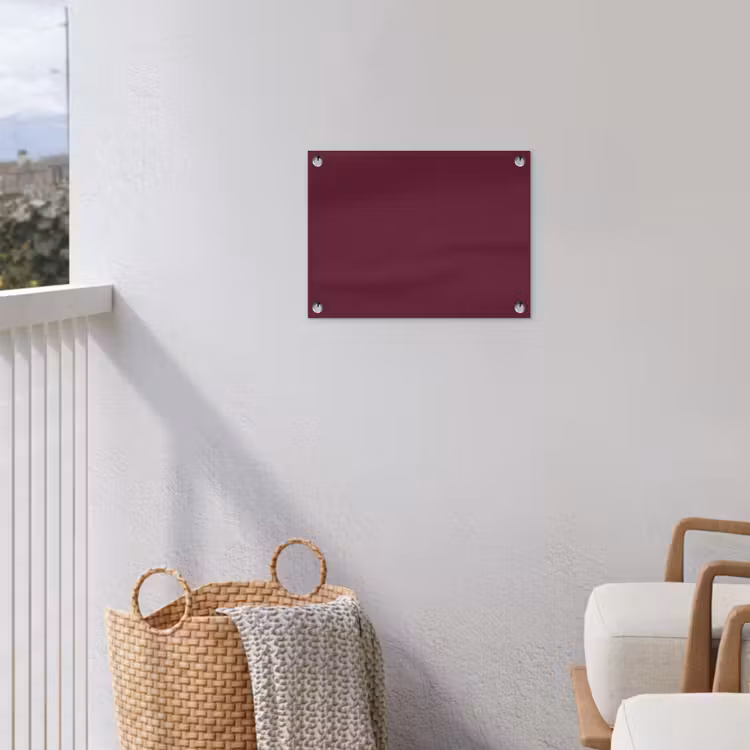 Deep - Plum - Paars tuinposter los doek klein 239 -sfeer8