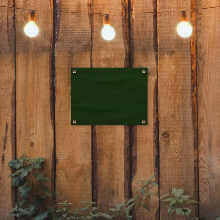Forest - Green - Groen tuinposter los doek klein 239 -sfeer1