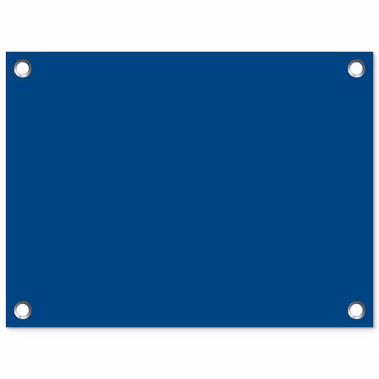 Free - Groove - Blauw tuinposter los doek klein 239 -3d