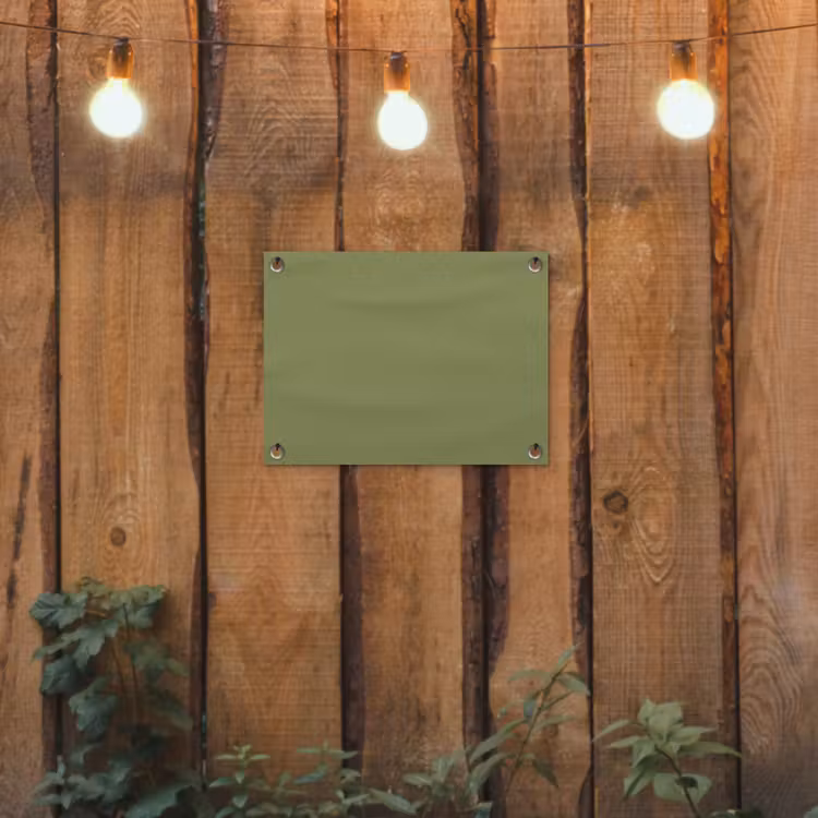Herbal - Matcha - Groen tuinposter los doek klein 239 -sfeer1