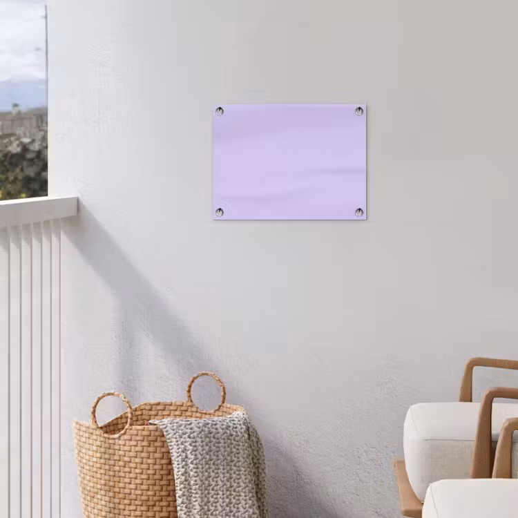 Light - Orchid - Paars tuinposter los doek klein 239 -sfeer8