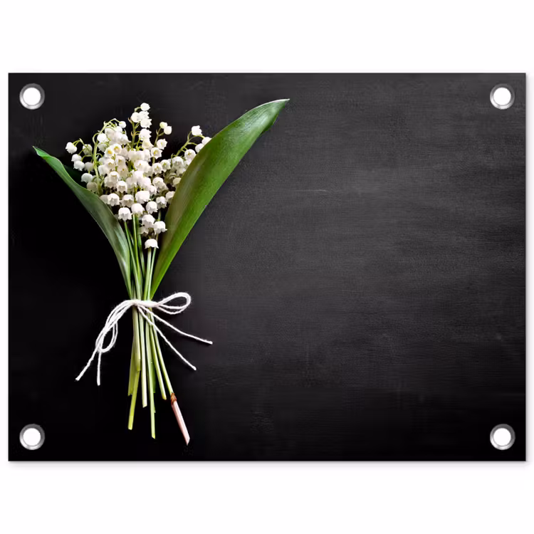 bloemen-5-1-1 tuinposter los doek klein -3d