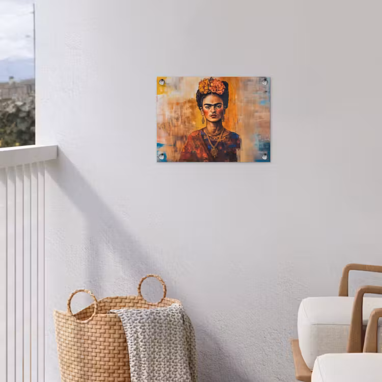 Portret - Sieraden - Schilderachtig tuinposter los doek klein -sfeer8