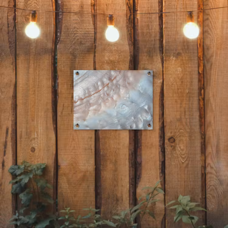 Schelpen - Abstract - Natuur tuinposter los doek klein -sfeer1