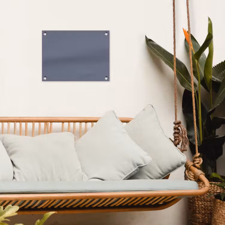 Slate - Whisper - Blauw tuinposter los doek klein 239 -sfeer7