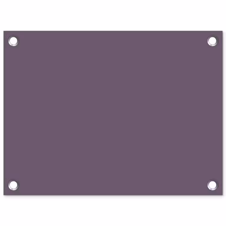 Velvet - Aubergine - Paars tuinposter los doek klein 239 -3d
