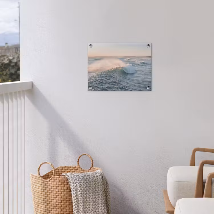 Golf - Zee - Water tuinposter los doek klein -sfeer8