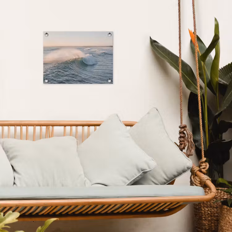 Golf - Zee - Water tuinposter los doek klein -sfeer7