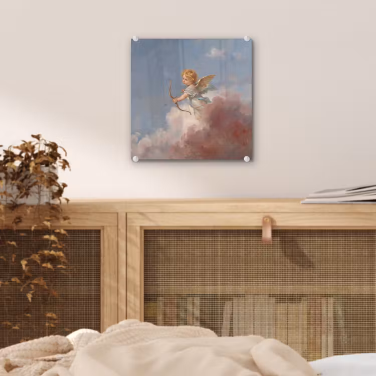 Engel - Pijl en boog - Mythologie - Klassiek plexiglas 5mm klein -sfeer4