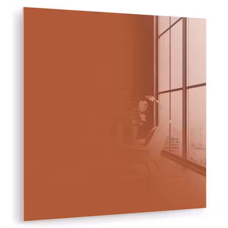Burnt - Sienna - Oranje plexiglas 5mm klein 11 -zzzproduct_nieuw