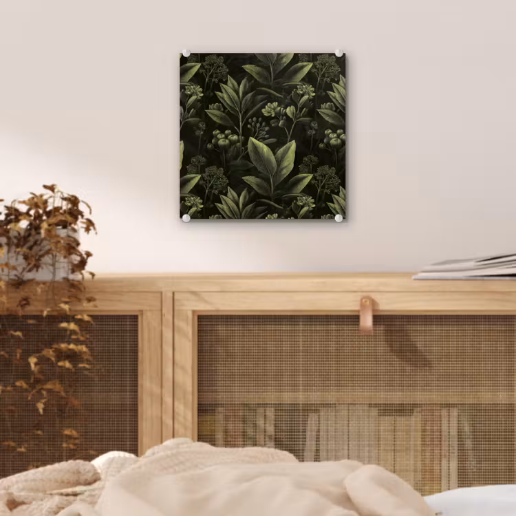 Klassiek - Donker - Botanisch - Planten plexiglas 5mm klein 11 -sfeer4