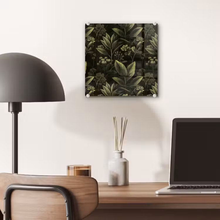 Klassiek - Donker - Botanisch - Planten plexiglas 5mm klein 11 -sfeer6