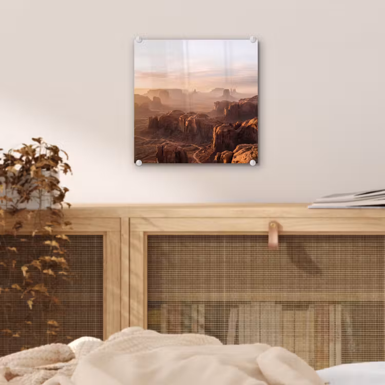 Woestijn - Landschap - Natuur plexiglas 5mm klein -sfeer4