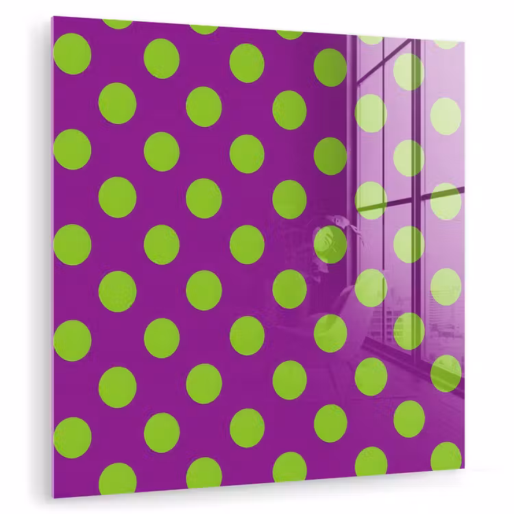 Stippen - Klassiek - Groen plexiglas 5mm klein 11 -zzzproduct_nieuw