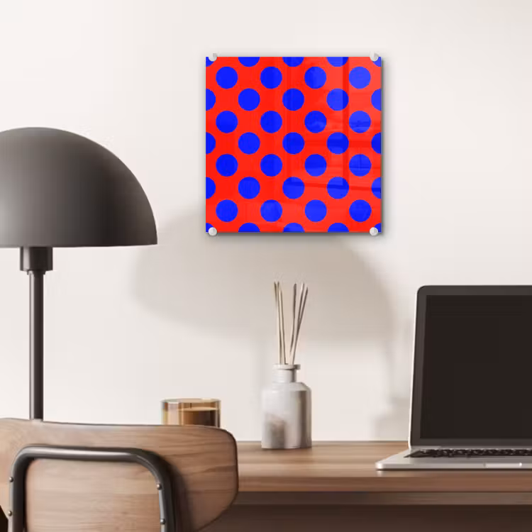 Dots - Klassiek - Rood plexiglas 5mm klein 11 -sfeer6