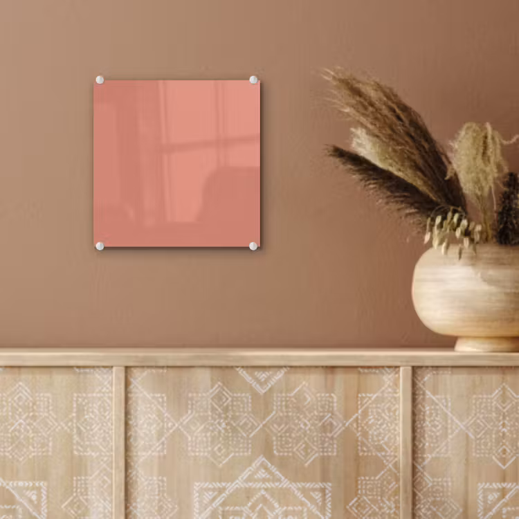 Earthy - Rose - Koraal plexiglas 5mm klein 11 -sfeer5