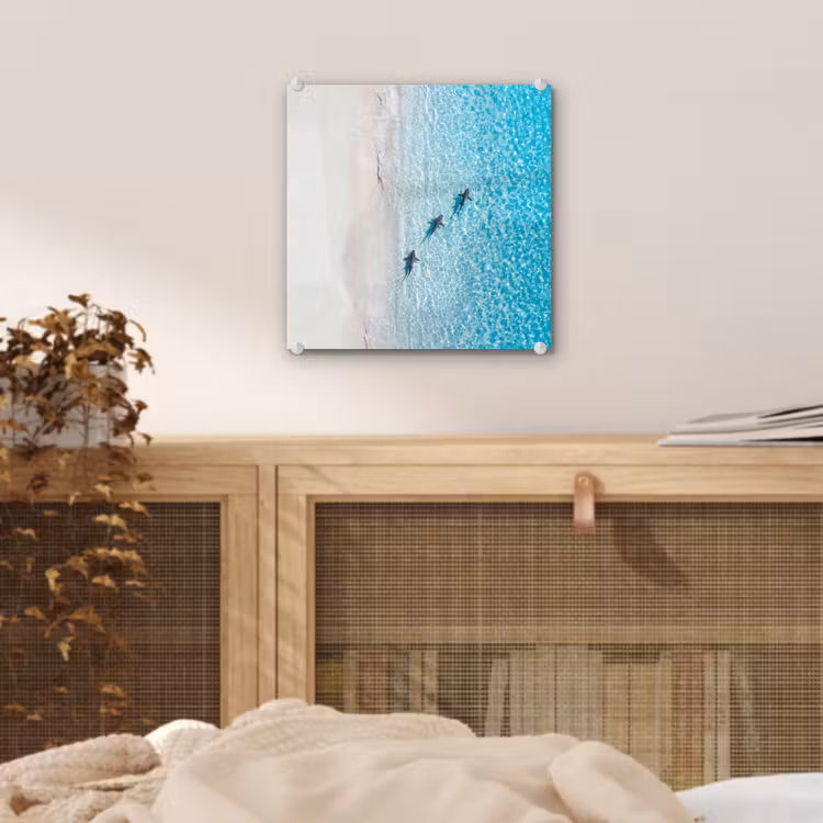 Vis - Oceaan - Strand - Turquoise - Natuur plexiglas 5mm klein -sfeer4