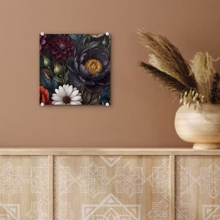 Bloemen - Boeket - Natuur - Klassiek - Weelderig plexiglas 5mm klein -sfeer5