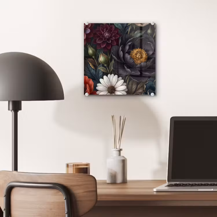 Bloemen - Boeket - Natuur - Klassiek - Weelderig plexiglas 5mm klein -sfeer6
