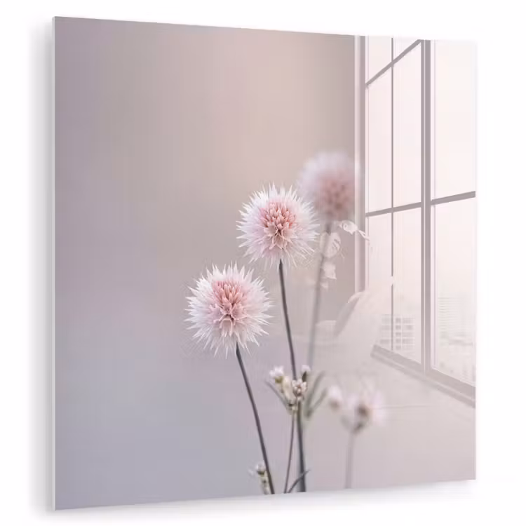Bloemen - Bollen - Roze plexiglas 5mm klein -zzzproduct_nieuw