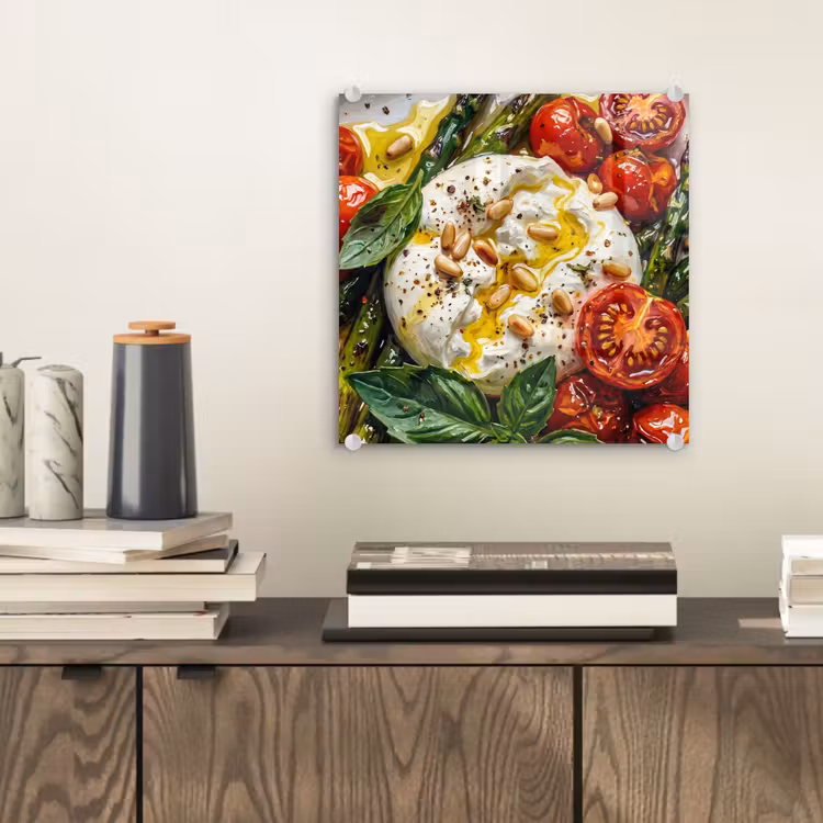 Eten - Groenten - Kaas - Modern - Vers plexiglas 5mm klein -sfeer1