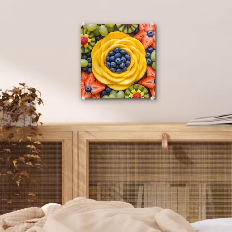 Fruit - Arrangement - Gezond - Kleurrijk - Eten plexiglas 5mm klein -sfeer4