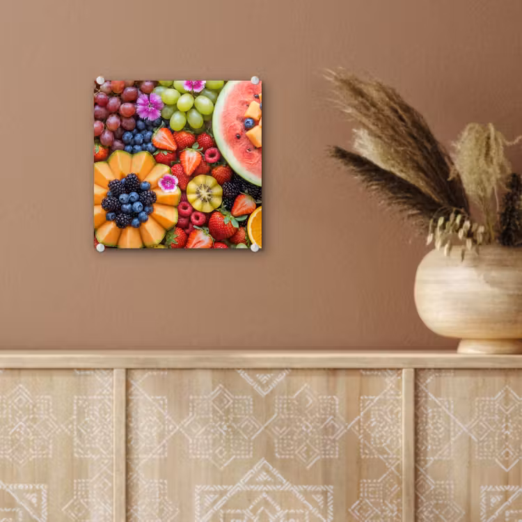 Fruit - Vers - Variatie - Eten - Kleurrijk plexiglas 5mm klein -sfeer5