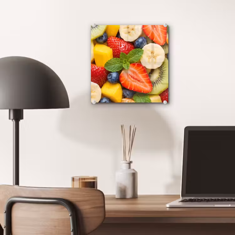 Fruit - Plakjes - Eten - Kleurrijk plexiglas 5mm klein -sfeer6