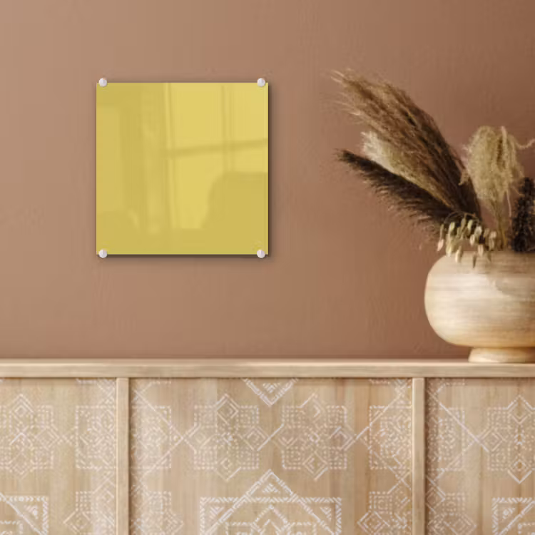 Golden - Ochre - Geel plexiglas 5mm klein 11 -sfeer5