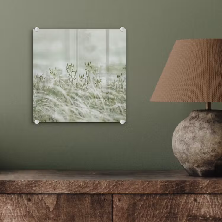 Grassen - Minimalistisch - Groen plexiglas 5mm klein -sfeer3