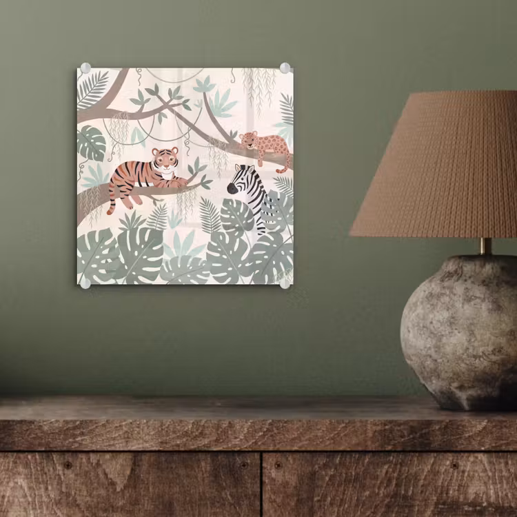 Jungle - Rustiek - Pastel plexiglas 5mm klein -sfeer3