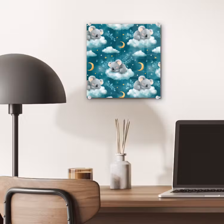 Koala's - Betoverend - Blauw plexiglas 5mm klein 11 -sfeer6