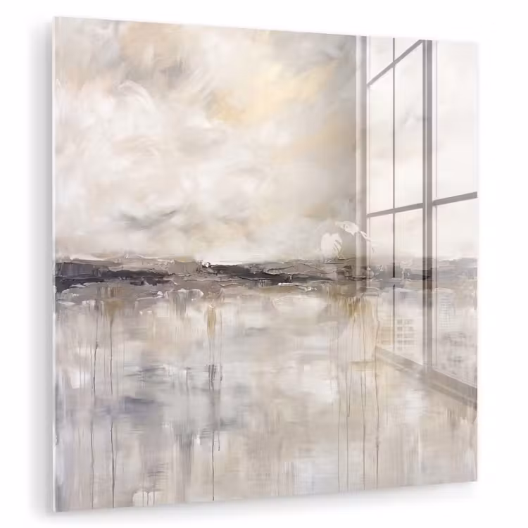 Landschap - Horizon - Natuur - Abstract - Neutraal plexiglas 5mm klein -zzzproduct_nieuw