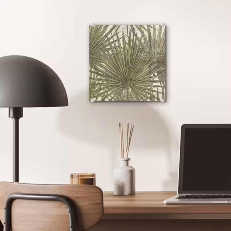Blad - Tropisch - Patroon - Natuur - Groen plexiglas 5mm klein -sfeer6