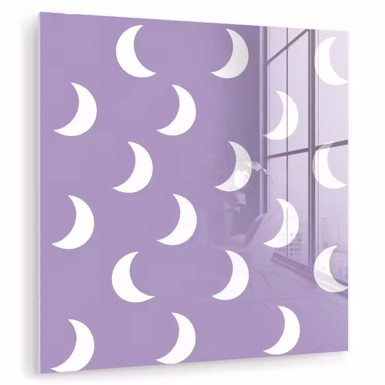 Manen - Patroon - Paars plexiglas 5mm klein 11 -zzzproduct_nieuw