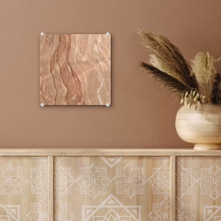 Marmer - Ader - Natuur - Abstract - Beige plexiglas 5mm klein -sfeer5