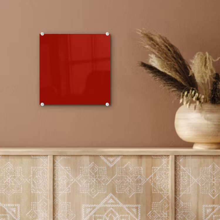 Oxblood - Maroon - Rood plexiglas 5mm klein 11 -sfeer5