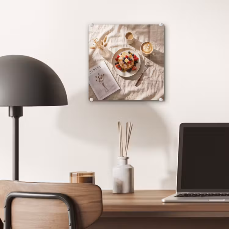 Pannenkoeken - Bessen - Ontbijt - Modern - Beige plexiglas 5mm klein -sfeer6