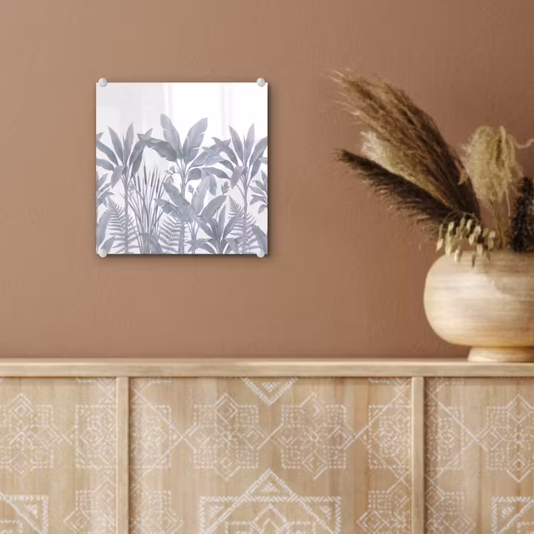 Planten - Bladeren - Natuur - Grijs plexiglas 5mm klein -sfeer5