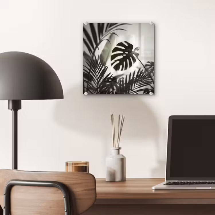 Planten - Bladeren - Natuur - Minimalistisch - Groen plexiglas 5mm klein -sfeer6