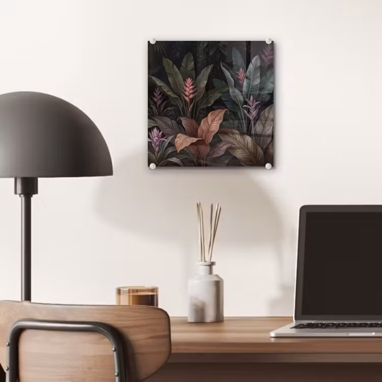 Planten - Tropisch - Jungle - Donker - Natuur plexiglas 5mm klein -sfeer6
