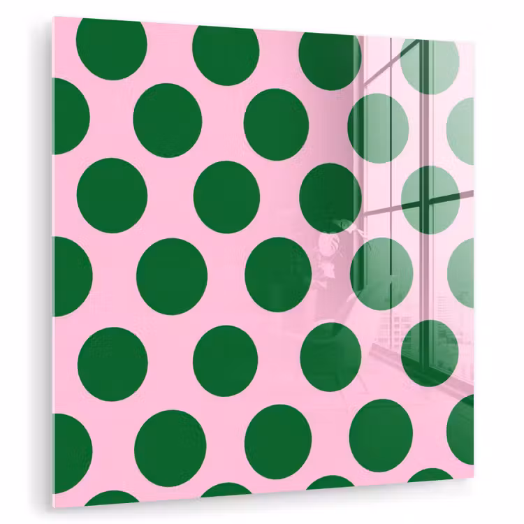Polkadots - Patroon - Groen plexiglas 5mm klein 11 -zzzproduct_nieuw