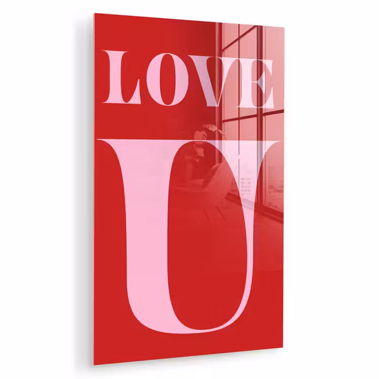 Rood - Love - Valentijn - Roze plexiglas 5mm klein -zzzproduct_nieuw
