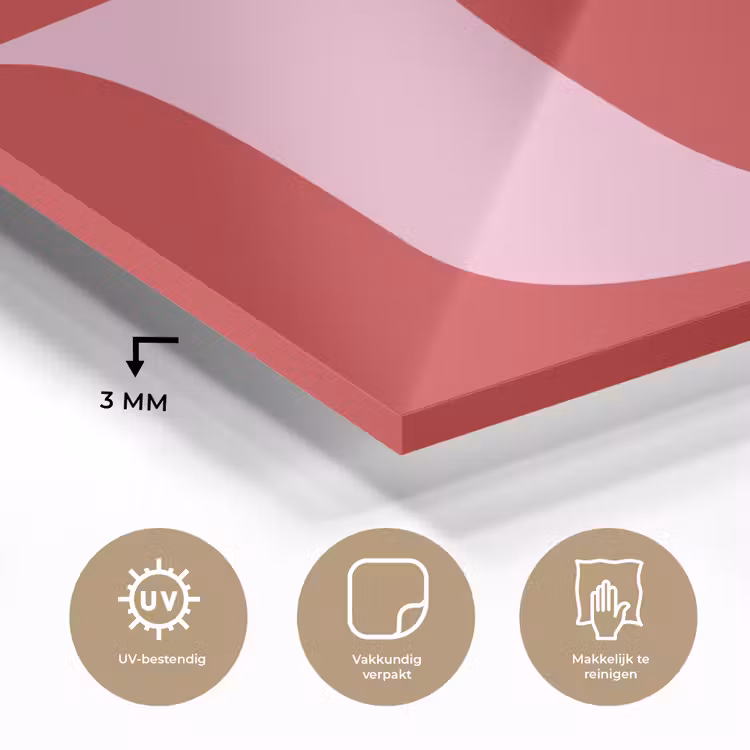 Rood - Love - Valentijn - Roze plexiglas 5mm klein -sfeer2