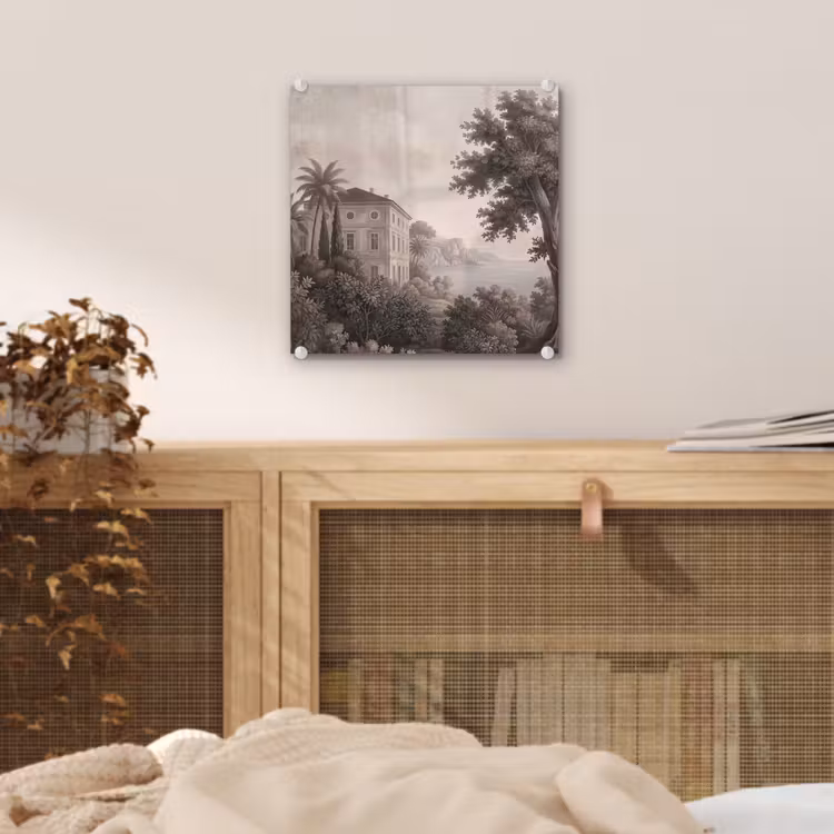 Zee - Villa - Beige plexiglas 5mm klein -sfeer4