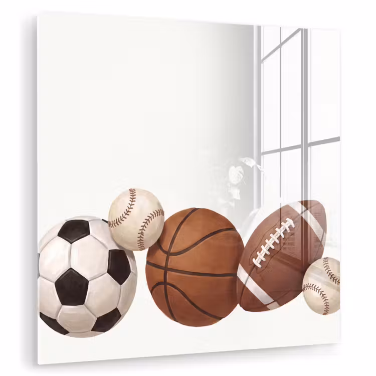 Sport - Ballen - Illustratie plexiglas 5mm klein -zzzproduct_nieuw